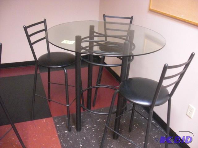 lot 100 image: 42 in diameter x 42 in h Black smok...