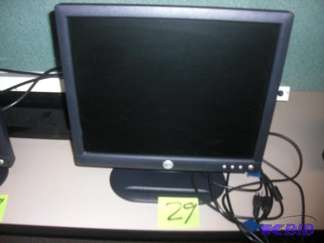 lot 29 image: Dell 17 in Flat Screen terminal. Wo...