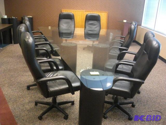 lot 5A image: Custom Made Conference Table.. 154 ...