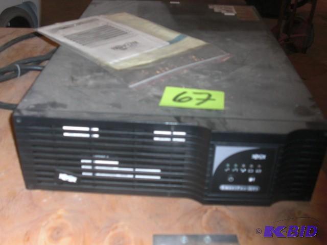 lot 67 image: SMART PRO, UPS Tripplite Backup.. P...
