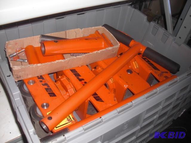 lot 73 image: 4, Multiton Moving dollies and Hand...