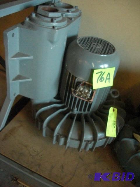lot 76A image: Regenerative Blower Motor...