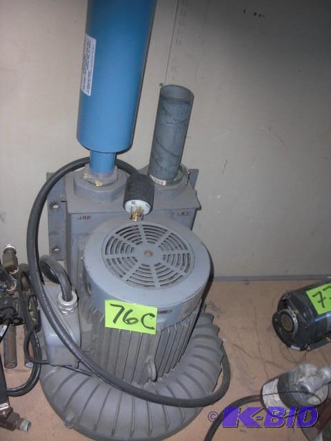 lot 76C image: Regenerative Blower Motor...
