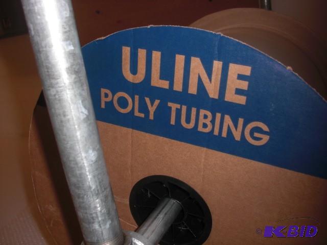 lot 7B image: Uline system for polytubing. Tubing...