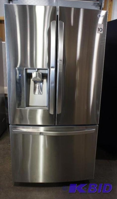 lot 2 image: New LG Refrigerator (LFX31945ST) LG...