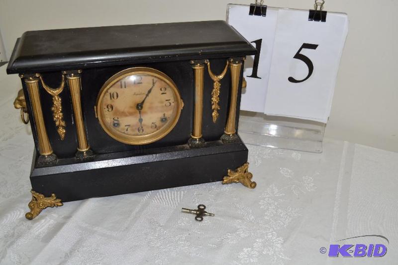 lot 15 image: Ingraham Clock