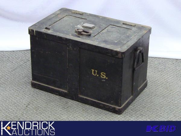 lot 25 image: 1940 Mosler Safe Co. U.S. SafeStrongbox
