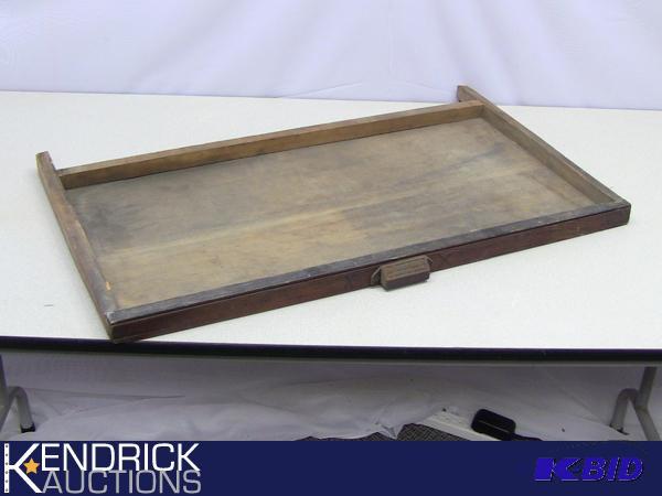 lot 50 image: Antique Wooden DrawerShadow Box