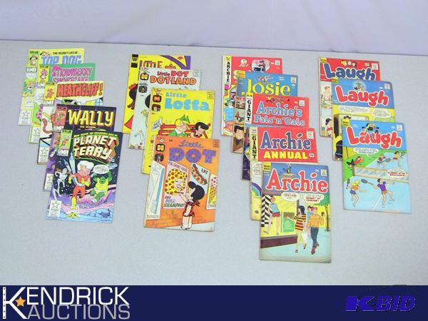 lot 55 image: Vintage Lot of Silver Age Comic Books