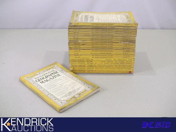 lot 60 image: Vintage Lot of National Geographic Magazines From the 30s - 60s