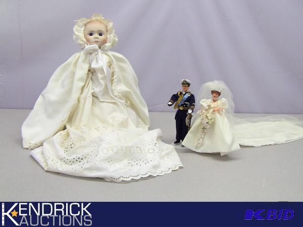 lot 90 image: Royal Family Penny Nisbet and Alresford Dolls
