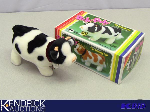 lot 99 image: New in the Box early 70s Roly-Poly Friendly Calf