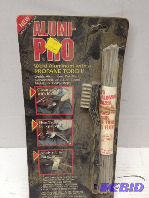 lot 47 image: Alumi-Pro Aluminum Welding Rods
