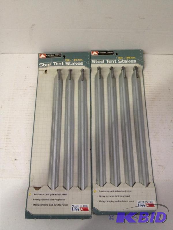 lot 54 image: Tent Stakes