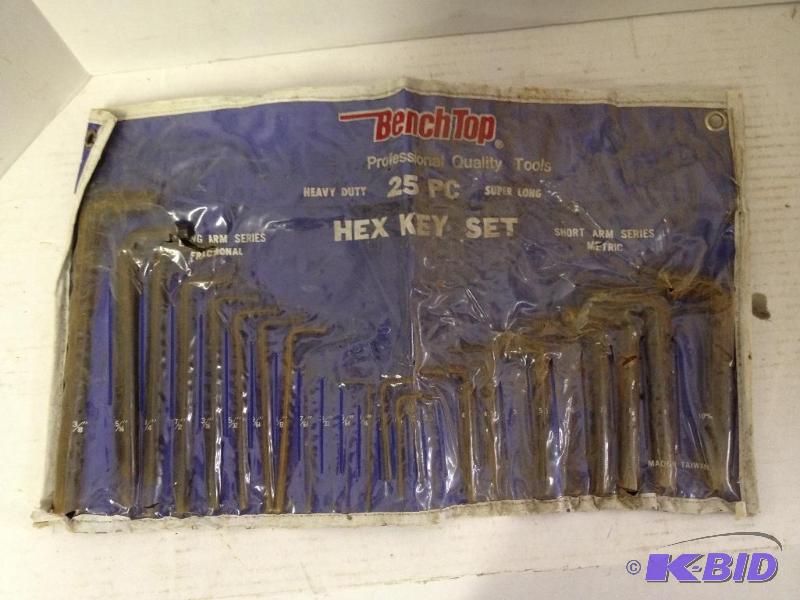 lot 70 image: Allen Wrench Set