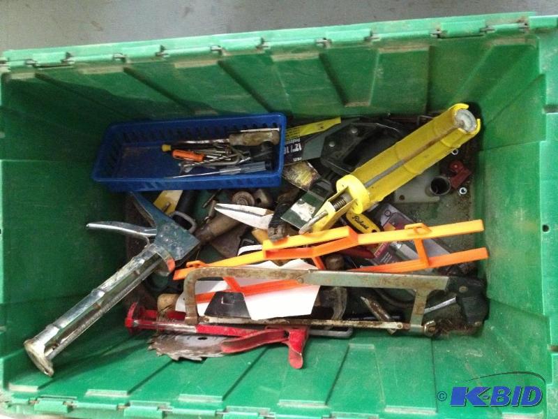 lot 8 image: Big Box of Assorted Tools