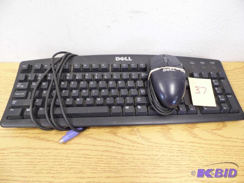 lot 37 image: Dell Keyboard and Mouse