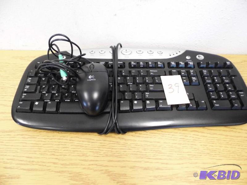 lot 39 image: Logitech Keyboard and Mouse