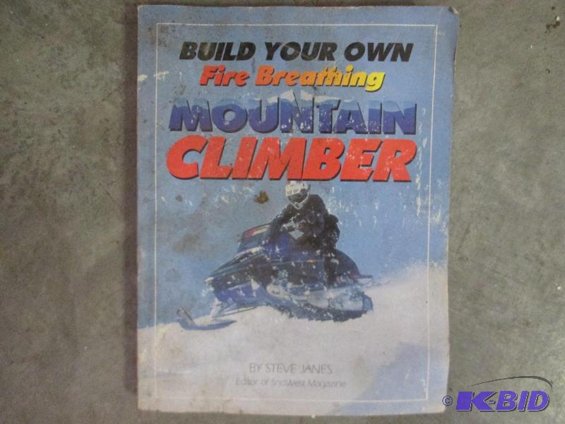 lot 105 image: Build your own snowmobile book...
