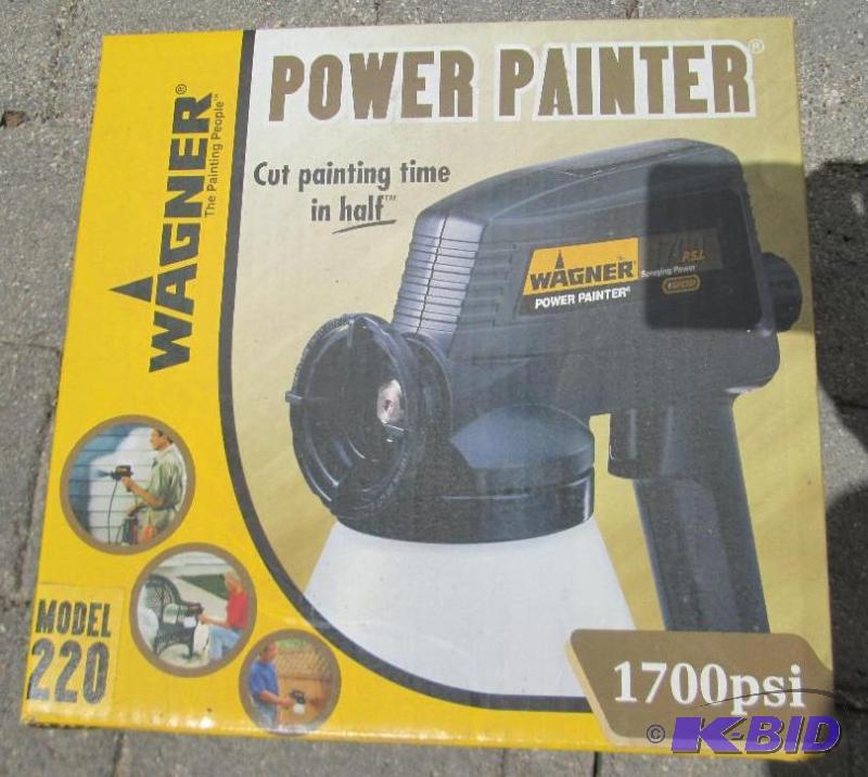 lot 46 image: New in box Wagner power painter...