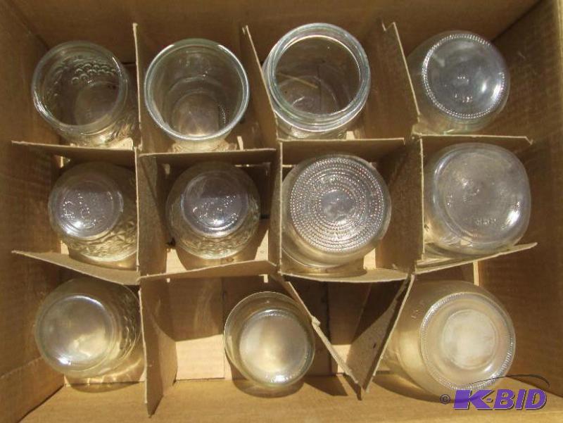 lot 48 image: Assorted canning jars...