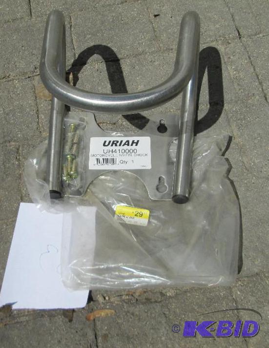 lot 63 image: Uriah motorcycle wheel chock, brand...