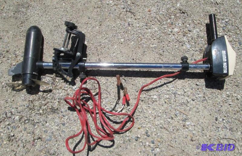 lot 7 image: Minn Kota weedless trolling motor...