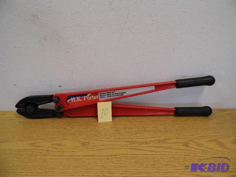 lot 10 image: HK Porter Bolt Cutters
