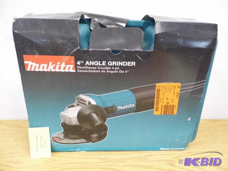 lot 16 image: Makita 4 Angle Grinder