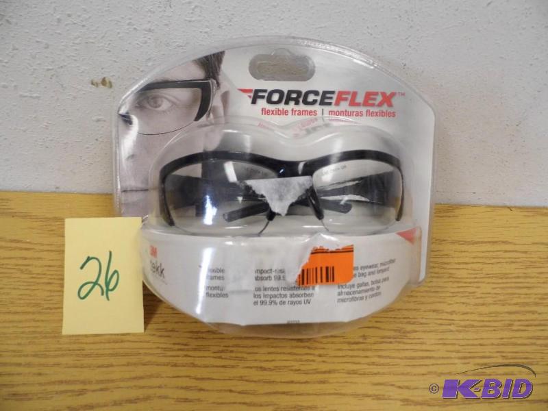 lot 26 image: Force Flex Safety Glasses