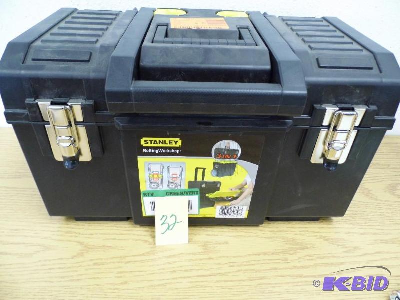 lot 32 image: Stanley Tool Box
