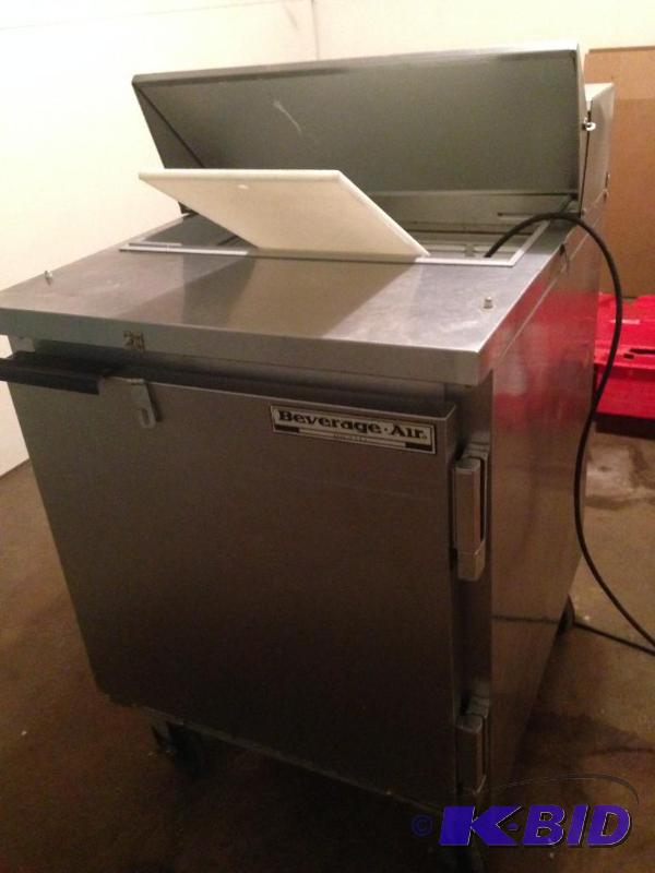 Beverage Air Stainless Steel On Wh...