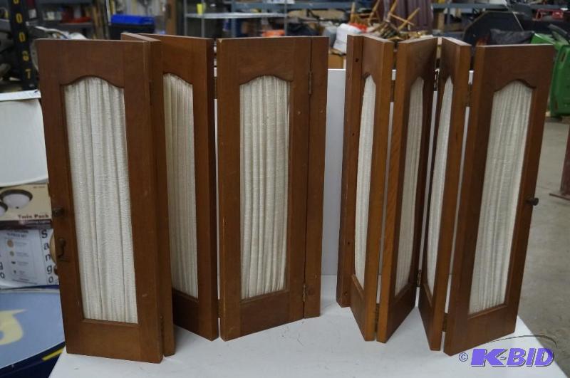 A pair of Kitchen Bar Shutters. The...