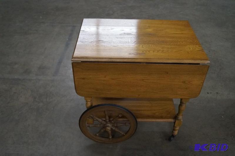 Wooden Tea Cart