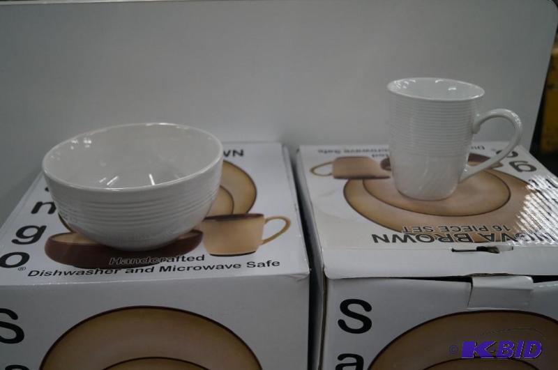 white dish set
