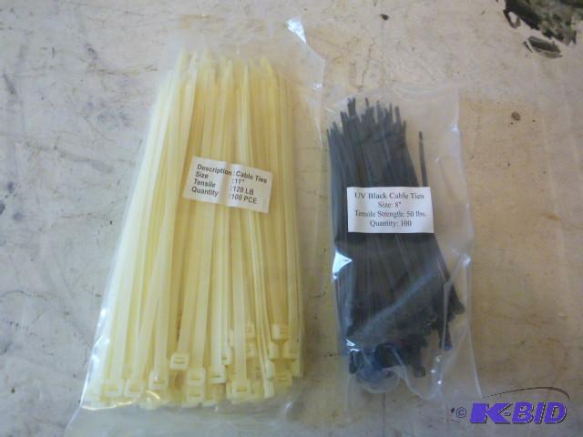 2 Packs of Cable Ties 8&quot and 1...