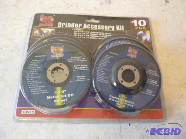 BR Tools Grinder Accessory Kit 10 P...