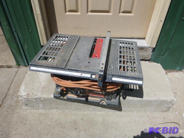Craftsman Table Saw 10&quot - Mode...