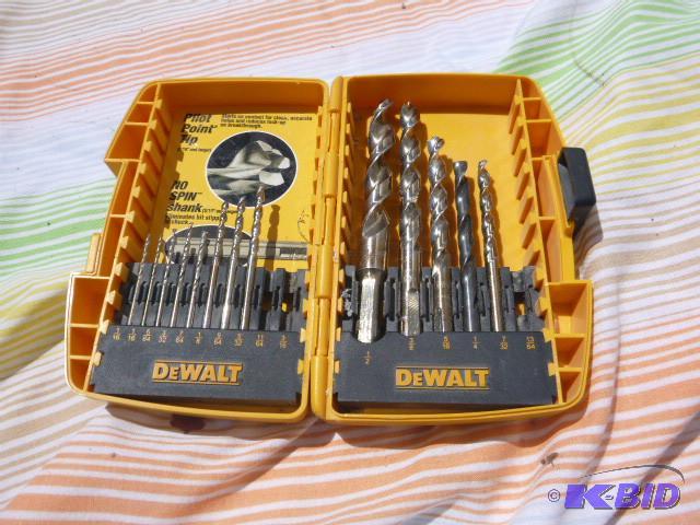 DeWalt Drill Bit Set Missing some b...