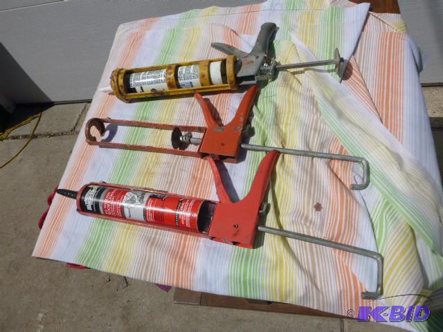 3 Caulking Guns...