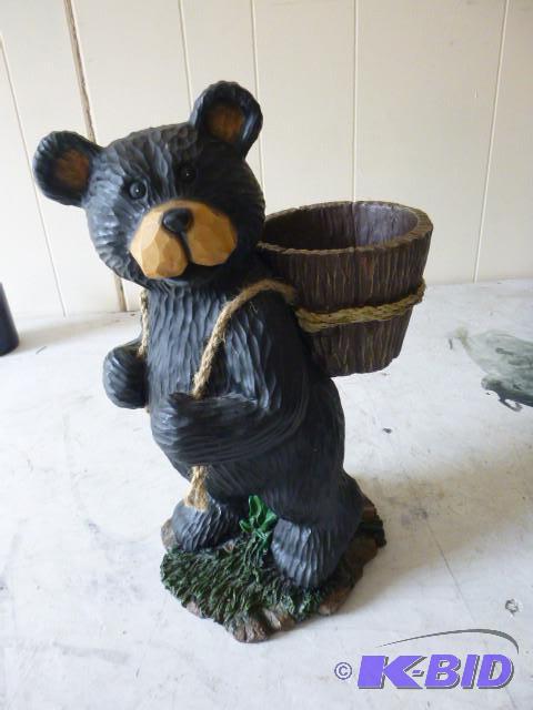 Plastic Bear Planter 19&quot...