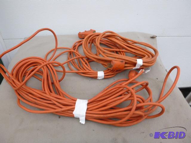 3 Extension Cords...