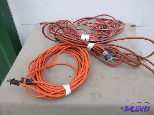 3 Extension Cords...