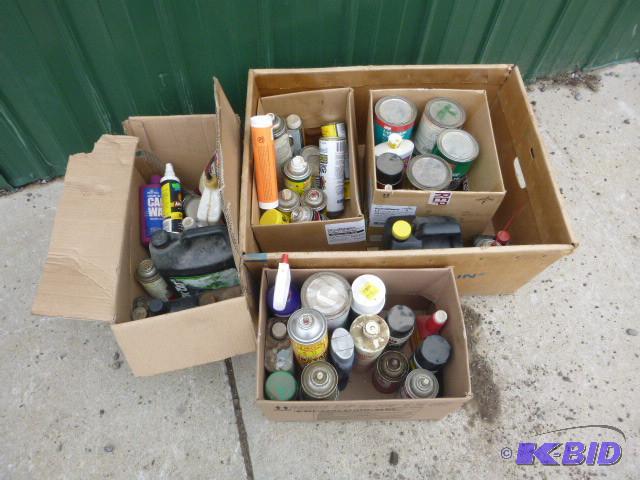 Miscellaneous Garage Fluids...