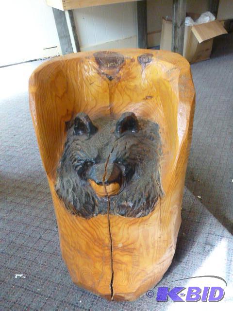 Wood Bear Carving 22&quot...