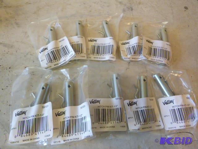 10 Valley Hitch Pin Kits 12&quot...
