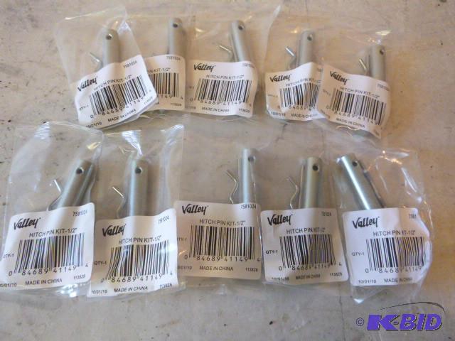 10 Valley Hitch Pin Kits 12&quot...
