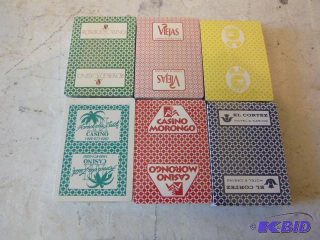 6 Decks of New Playing Cards...