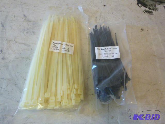 2 Packs of Cable Ties 8&quot and 1...