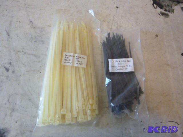 2 Packs of Cable Ties 8&quot and 1...